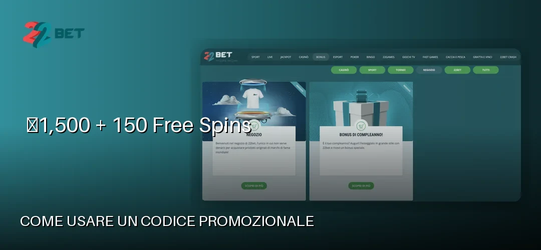 22bet promotional banner