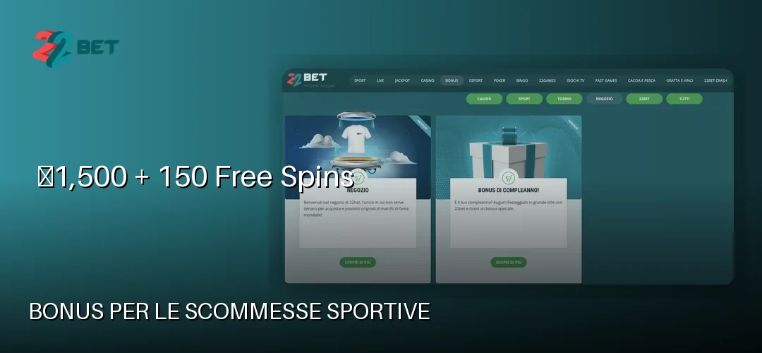 22bet promotional banner